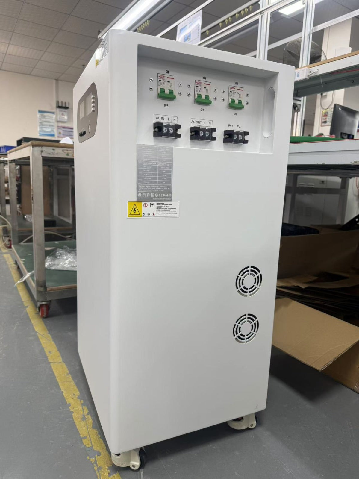 SPower Lithium Battery LiFePO4 All In One With Inverter 48V 51.2V 14KWH Solar Energy Storage