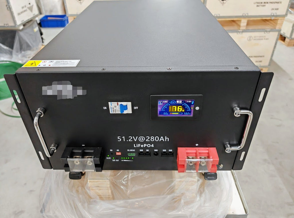 SPower Lithium Battery LiFePO4 Server Rack 48V 51.2V 280AH 14KWH 314AH 16KWH JK BMS Power Energy