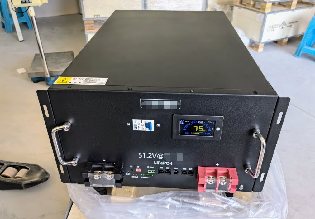 SPower Lithium Battery LiFePO4 Server Rack 48V 51.2V 280AH 14KWH 314AH 16KWH JK BMS Power Energy