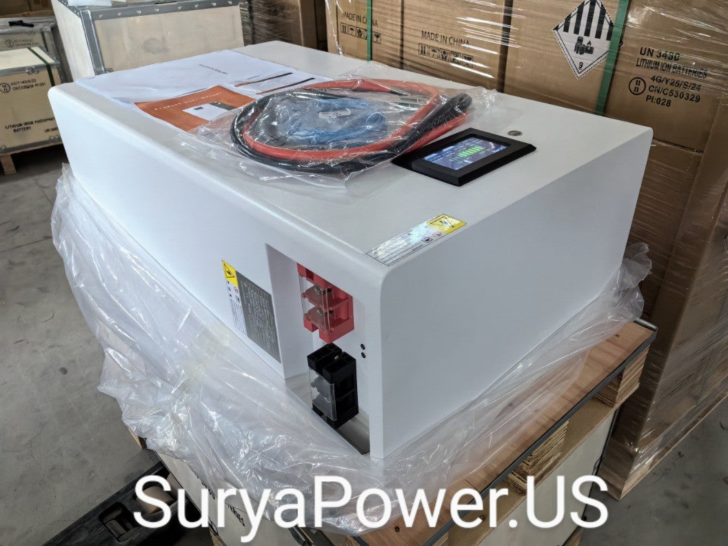 Surya Vertical Standing LiFePO4 Lithium Battery 48V 51.2V 280AH 14KWH Off-grid Solar