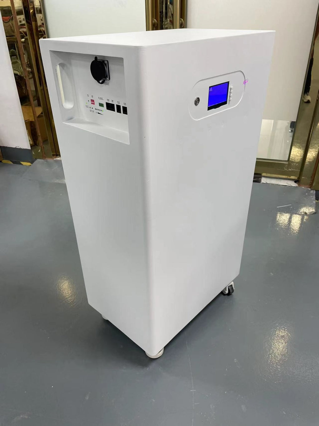 SMSENERGY Lithium Battery Vertical LiFePO4 48V 51.2V 300AH 15KWH Energy Storage Solar