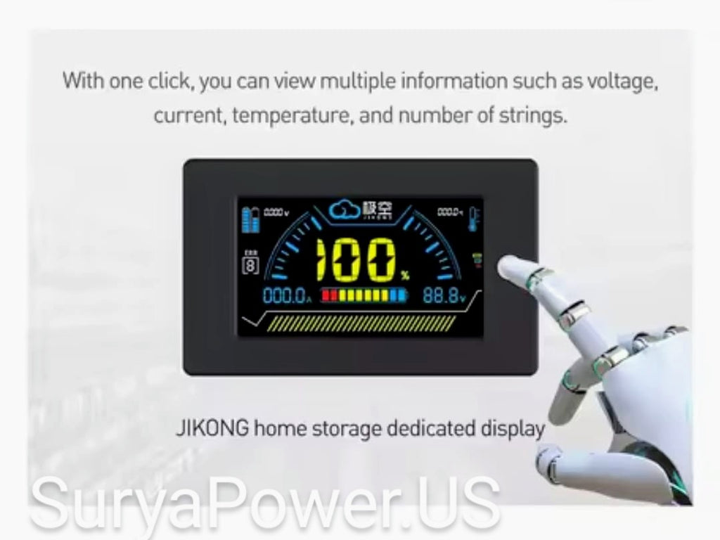 SPower Lithium Battery LiFePO4 Server Rack 48V 51.2V 280AH 14KWH 314AH 16KWH JK BMS Power Energy