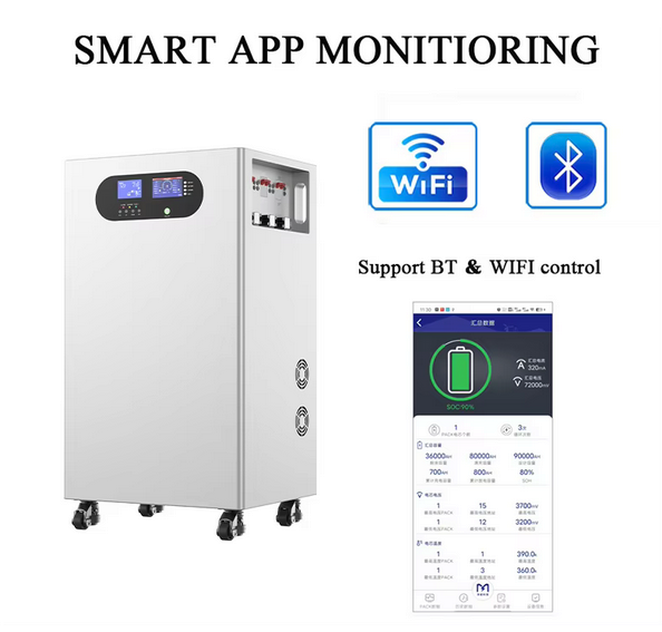SPower Lithium Battery LiFePO4 All In One With Inverter 48V 51.2V 14KWH Solar Energy Storage