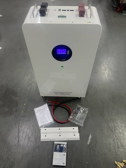 SMSENERGY Lithium Battery Vertical LiFePO4 48V 51.2V 300AH 15KWH Energy Storage Solar