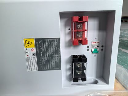 SPower Vertical Standing LiFePO4 Lithium Battery 48V 51.2V 314AH 16KWH JK or PACE BMS Touch Display