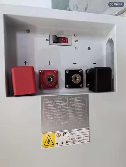 SPower Vertical Standing LiFePO4 Lithium Battery 48V 51.2V 628AH 32KWH JK or PACE BMS Touch Display